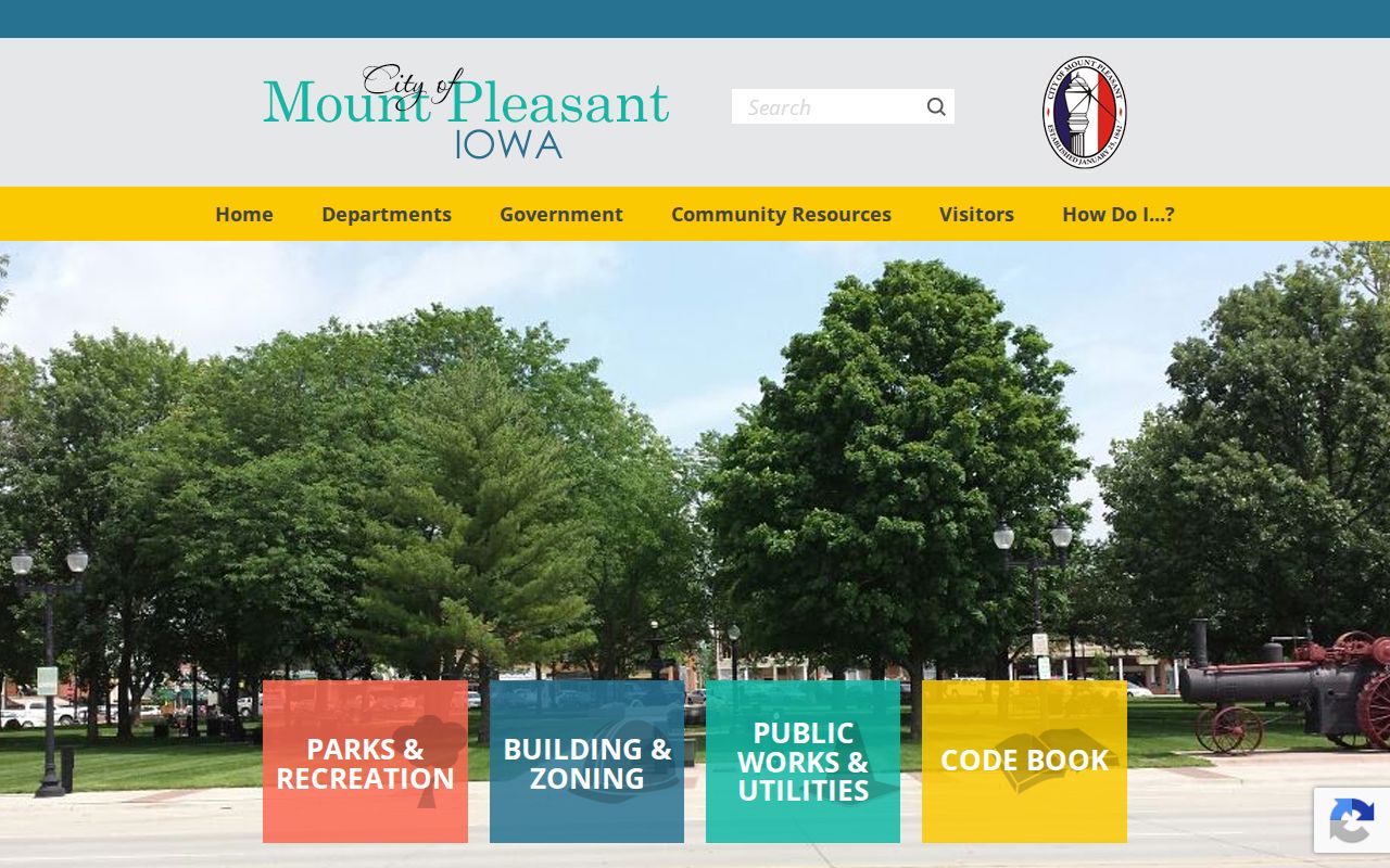 Mount Pleasant city government source for local criminal record routing