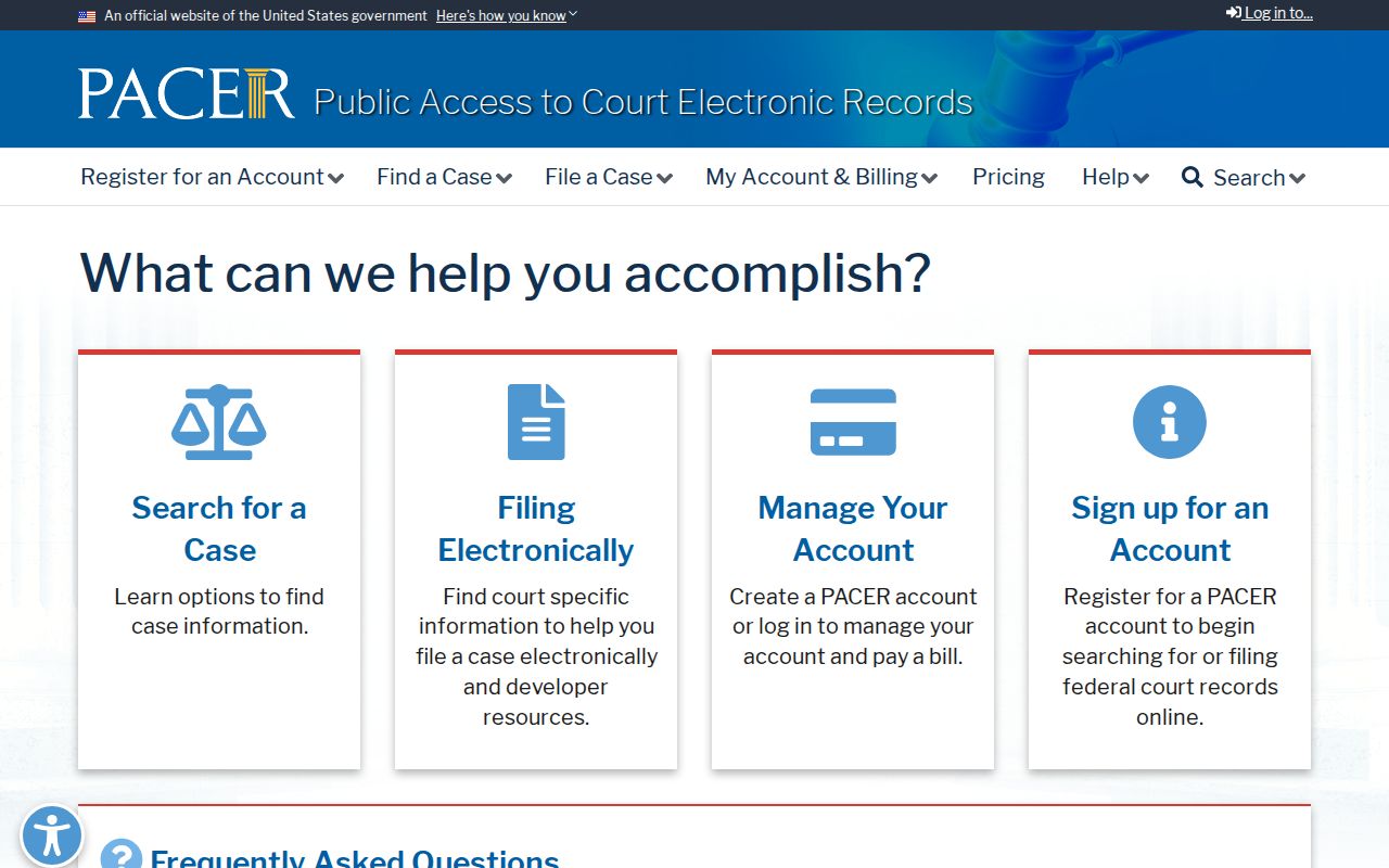 PACER federal court search for Henry County criminal records